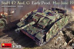 【MINIART 35349】新品：1/35 德国StuH 42突击炮初期型1943年5-6月