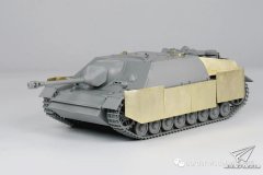 【边境 BT-016】1/35 德国四号坦克歼击车L48初期型官方素组照片更新