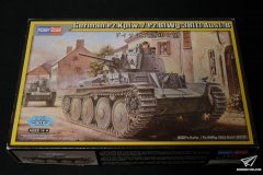 【HOBBYBOSS 80138】1/35 38T B型轻型坦克开盒测评