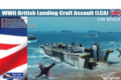 【壁虎】1/35 英国突击登陆艇等新品三则