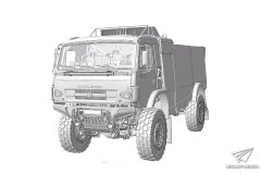 【红星 3567】新品：1/35 KAMAZ-43509 ＂KAMAZ-MASTER＂