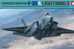 【田宫 61124】1/48 F-35A闪电2战斗机官方素组成品照片及板件预览