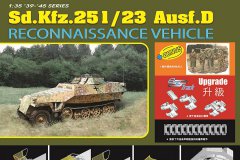 【威龙 6985】新品：1/35 Sd.Kfz.251/23半履带装甲侦察车D型 