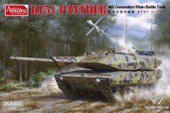 【AMUSING 35A047】新品：1/35 KF51黑豹坦克