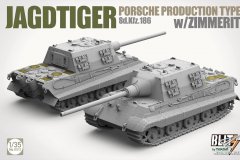 【TAKOM 8012】新品：1/35 猎虎坦克歼击车保时捷型附防磁装甲