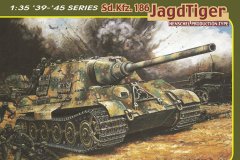 【威龙 6991】新品：1/35 Sd.Kfz.186 猎虎坦克歼击车 亨舍尔型