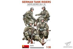 【MINIART 35370】新品：1/35 德国坦克冬装乘员1944-45