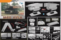 【威龙 3591】1/35 美国M60 AVLB 装甲架桥车(2in1) 精密版再版单