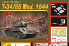 【威龙】1/35 T-34/85坦克再版单