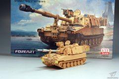 【FOREART 2002】1/72 M109A7帕拉丁自行榴弹炮素组评测