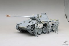 【威龙 6867】1/35 豹式坦克D型素组评测