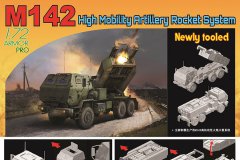 【威龙  7707】新品：1/72 美国M142高机动性火炮火箭系统