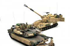 1/35 M1A2 SEP TUSK I/TUSK II 主战坦克