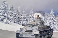 恒龙RC四号坦克F2冬季涂装（苏军缴获版）
