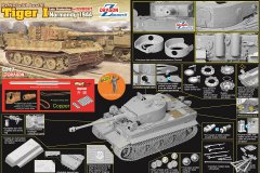 【威龙 6947】新品：1/35 虎1坦克后期型附防磁装甲