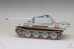 【威龙 6913】1/35 豹式坦克G附加炮塔顶部装甲素组测评