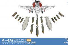 【魔力工厂 5002】1/48 A-4M天鹰轻型攻击机机载武器公布