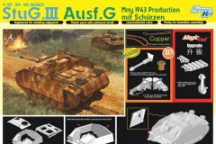 【威龙】1/35 三号突击炮G型系列2024升级版再版单