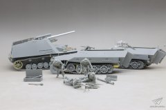 【威龙 6980】1/35 Sd.Kfz.251/1半履带装甲运兵车D型素组评测