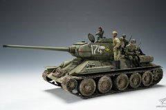 麦田 1/35 T-34-85