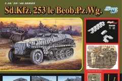 【威龙】1/35 Sd.Kfz.253/250半履带车 再版单