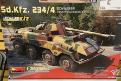 【MINIART 35427】新品：1/35 Sd.Kfz.234/4 8轮重型装甲侦察车