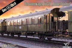 【DAS-WERK DW35033】新品：1/35 Cid-27 硬座车厢