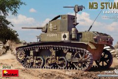 【MINIART 35412】新品：1/35 M3斯图亚特坦克初期型