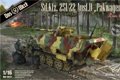 【DAS-WERK DW16022】1/16 Sd.Kfz. 251/22半履带车封绘更新
