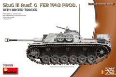 [MINIART 72103]新品：1/72 三号突击炮G型1943年2月冬季履带