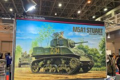 [田宫 32606]1/48 M5A1斯图亚特轻型坦克封绘更新