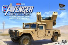 [T-MODEL TK7317]1/72 M1097悍马复仇者防空导弹系统开盒评测