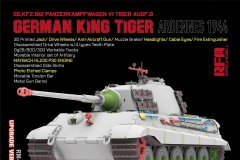 [麦田 RM-5137/5138]新品：1/35 虎王坦克亨舍尔型阿登1944