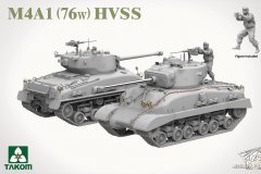 [TAKOM]新品：1/35 M4A1 76(w) HVSS&M1超级谢尔曼
