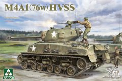 [TAKOM]1/35 M4A1 76(w) HVSS&M1超级谢尔曼封绘更新