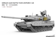 [MENG TS-057]新品：1/35 豹2A8主战坦克
