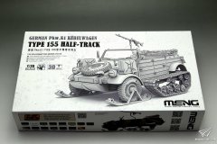 [MENG VS-018]1/35 德国155型半履带军用车开盒评测