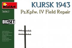 [MINIART 36062]新品：1/35 四号坦克战场维修场景库尔斯克1943套装