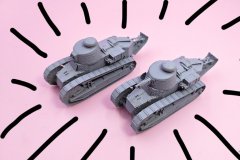 [重坦侠]新品：1/35 雷诺轻型坦克 树脂模型