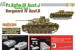 [威龙 6949]新品：1/35 三号控制坦克J型+博格瓦德4号重型遥控爆破装药车B型