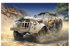 [迅雷]新品：1/35 LRDG 30cwt 1533x2巡逻车