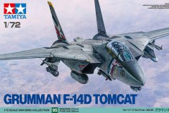 [田宫 60795]新品：1/72 F-14D雄猫战斗机