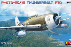 [MINIART 48039]新品：1/48 P-47D-15/16 PTO 雷电战斗机