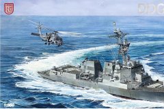 [必可 S3001]1/350 阿里伯克级3型驱逐舰开盒评测