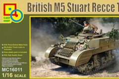 [CLASSY MC16011]新品：1/16 M5斯图亚特侦察车