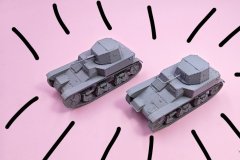 [重坦侠]新品：1/35 雷诺ZB轻型坦克树脂模型
