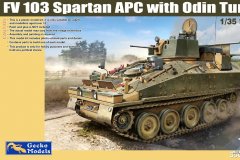[壁虎 35GM0057]新品：1/35 FV103斯巴达装甲运兵车奥丁炮塔
