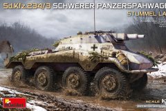 [MINIART 53046]新品：1/35 Sd.Kfz.234/3 8轮装甲车