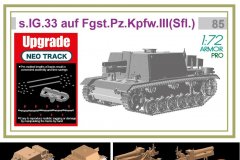 [威龙 7703]新品：1/72 三号坦克底盘s.IG.33自行重步兵炮