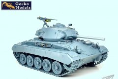 [壁虎 16GM0038]1/16 M24霞飞轻型坦克官方素组照片更新